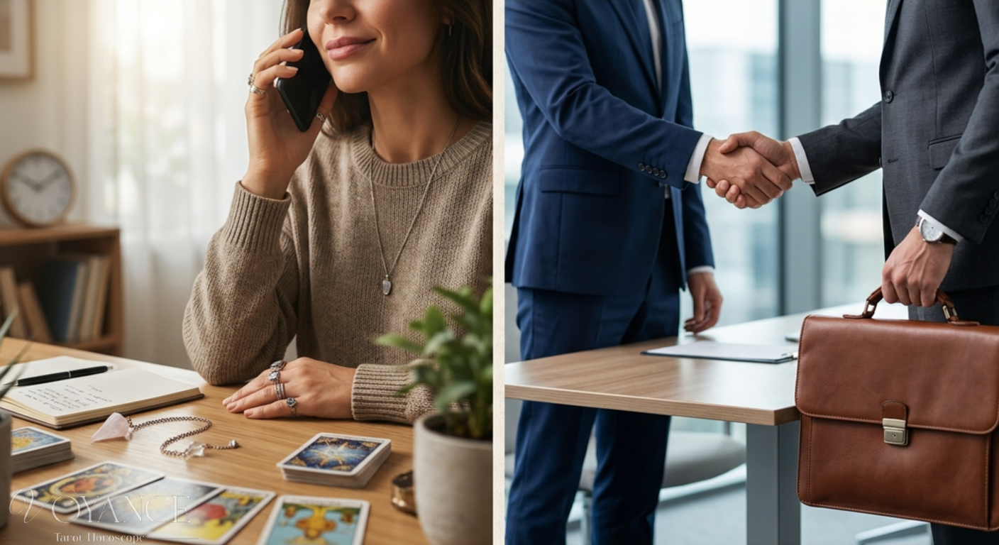 Consultation de voyance pour questions de travail et de carrière professionnelle