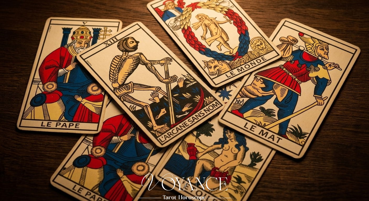 Les 22 arcanes majeurs du tarot